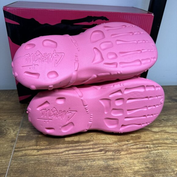 New Gnarcotic Skelly‎ Runners Pink Size 9 New With Box Shoes Slip On Rubber main image 8